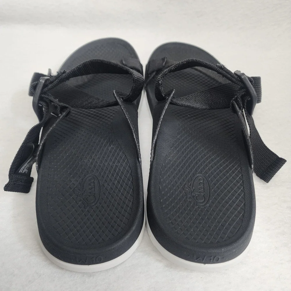 Chaco Lowdown JCH107854 Womens US 10 Sandals Black Adjustable Slip On Slide